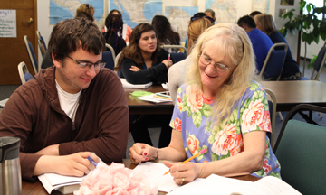 Students in the WVC Student Success Center