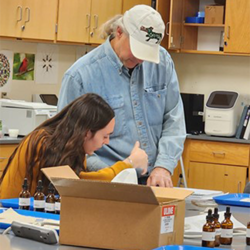 WVC students participate in data collection funded by continuing USDA grant